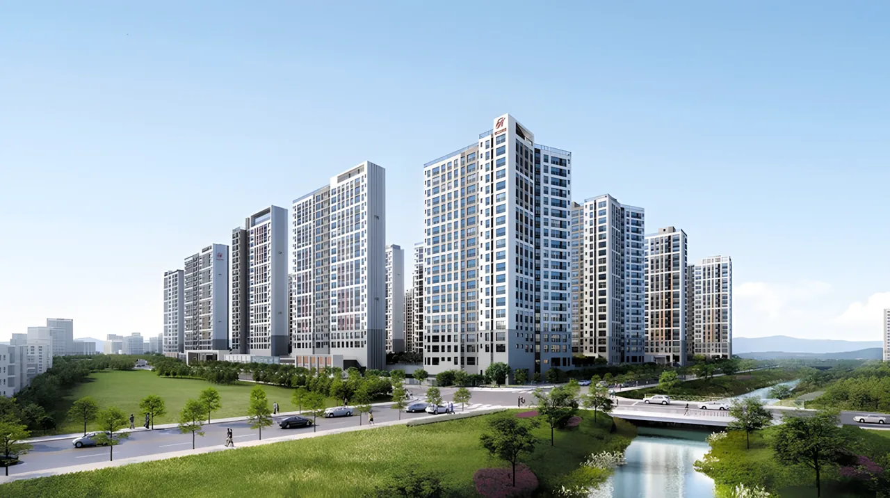 힐스테이트 첨단센트럴 조감도