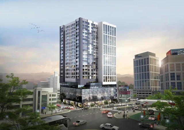 동작 보라매역 프리센트 조감도