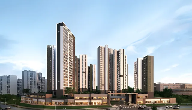 오산세교2지구 힐데스하임(A20블록) 조감도
