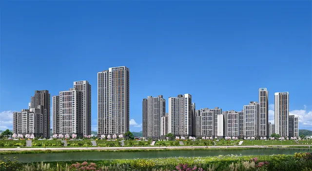 힐스테이트 어울림 청주사직 조감도