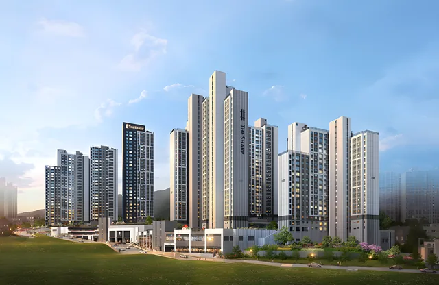 더샵 당리센트리체 조감도