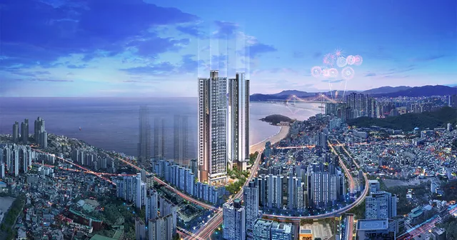 해운대경동리인뷰 조감도