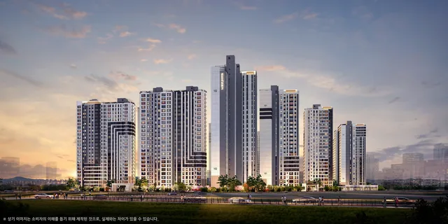 오퍼스 한강 스위첸 조감도