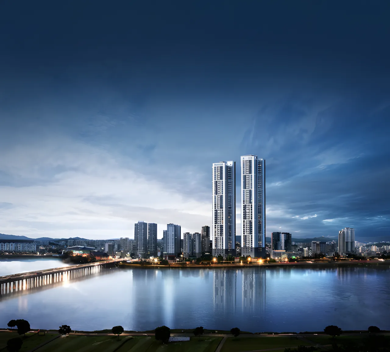 더폴 우정 조감도
