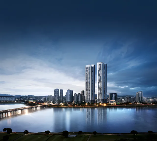 더폴 우정 조감도