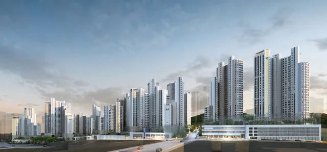 철산역자이 조감도