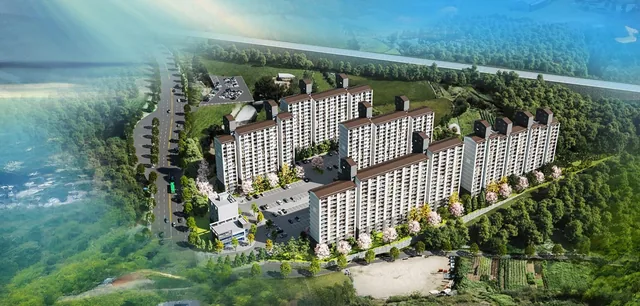 이천시 장호원읍 5년 공공건설임대주택(카사펠리스이천) 임차인모집 조감도