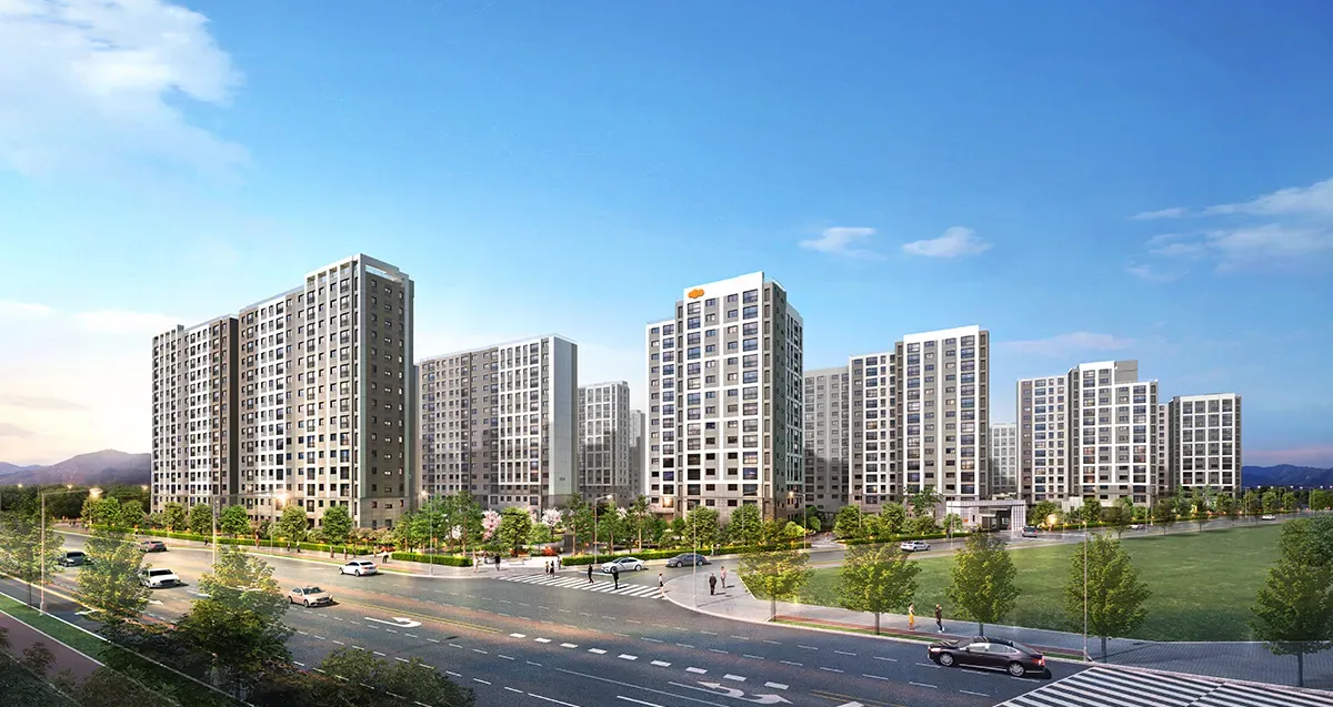 e편한세상 대장 퍼스티움(부천대장 A-6BL) 신혼희망타운(공공분양) 조감도