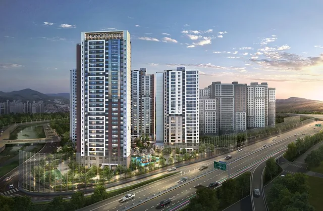 광주태전 경남아너스빌 리미티드(2차) 조감도