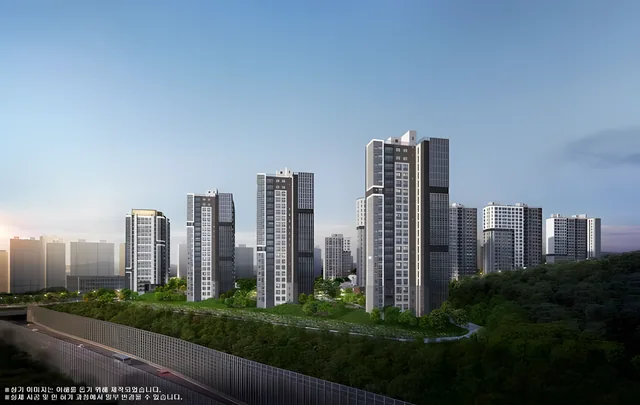 동탄 꿈의숲 자연앤 데시앙(A78BL) 조감도