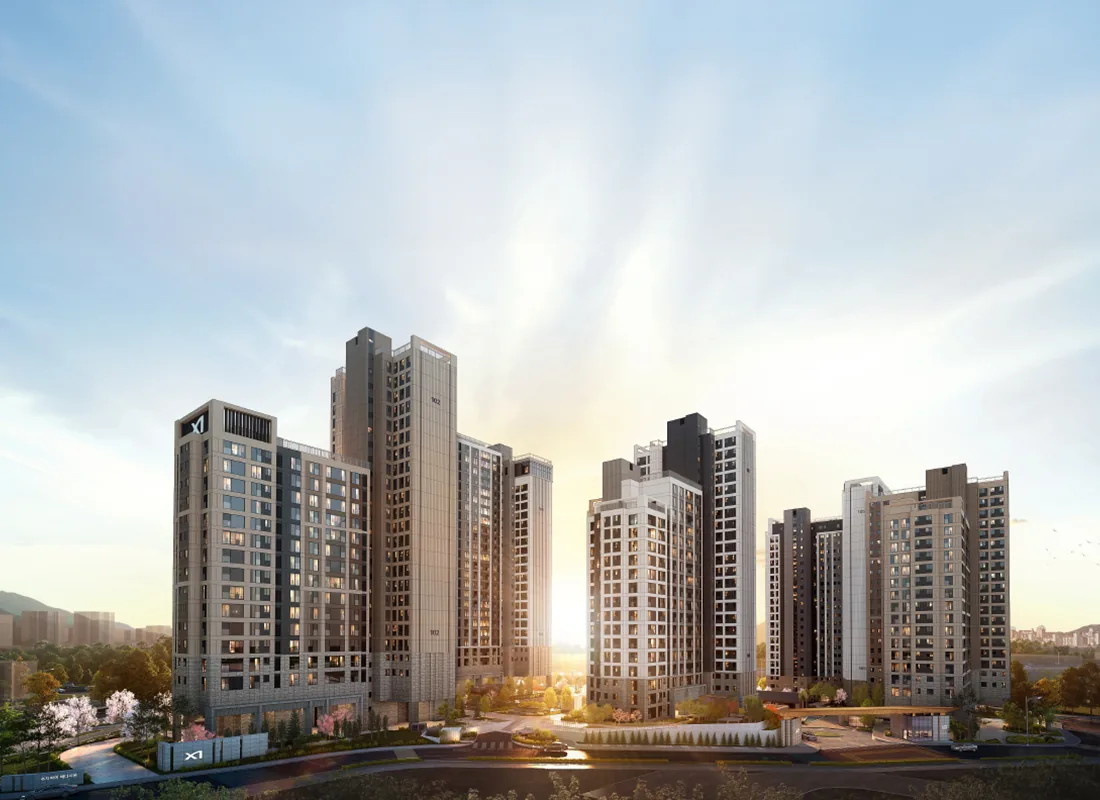 오산 SK VIEW 1차 조감도
