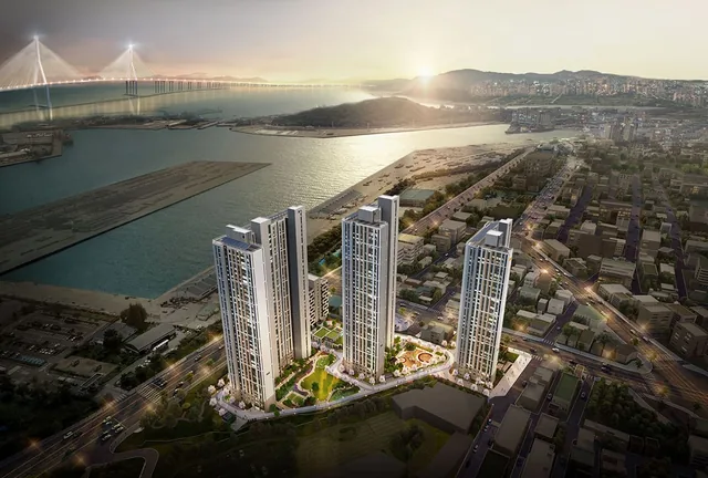 e편한세상 동인천 베이프런트(2차) 조감도
