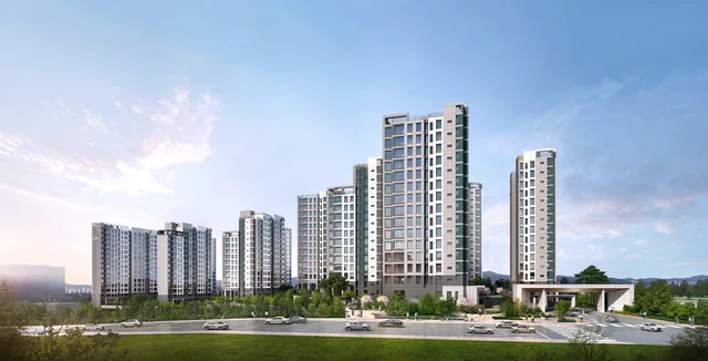 제주 중부공원 제일풍경채 센트럴파크(2차) 조감도