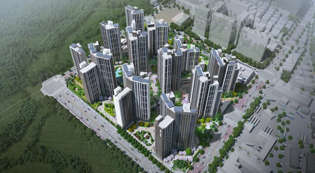 힐스테이트 회룡역파크뷰 조감도