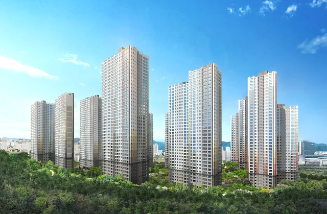 힐스테이트 용인포레(기업형민간임대) 조감도
