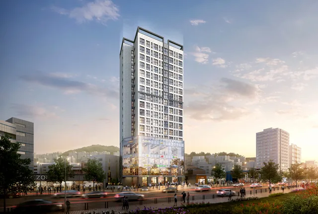 철산역 프론트타워 조감도