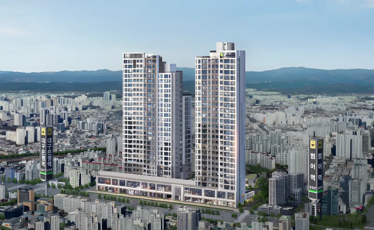 범어역 파크드림 디아르 조감도