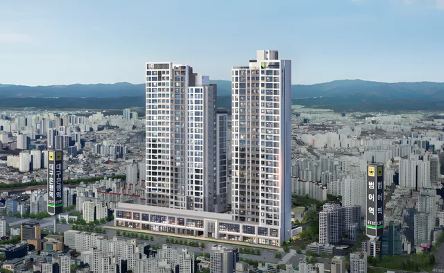 범어역 파크드림 디아르 조감도