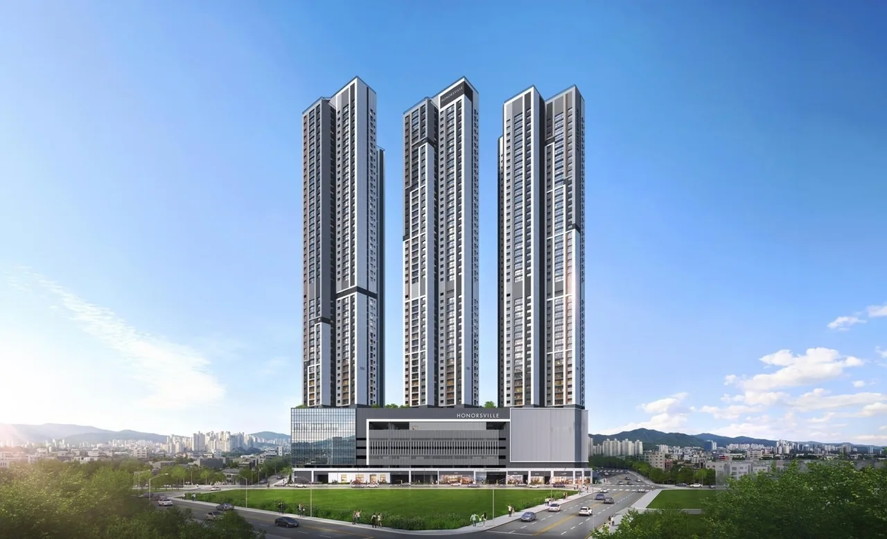 아산경남아너스빌 랜드마크49 조감도