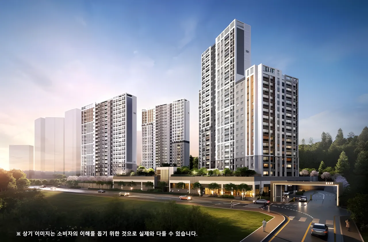 엘리프 창원 조감도