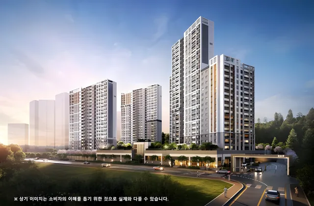 엘리프 창원 조감도