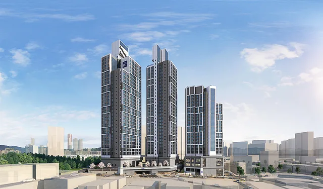 동작 센트럴 동문 디 이스트 조감도