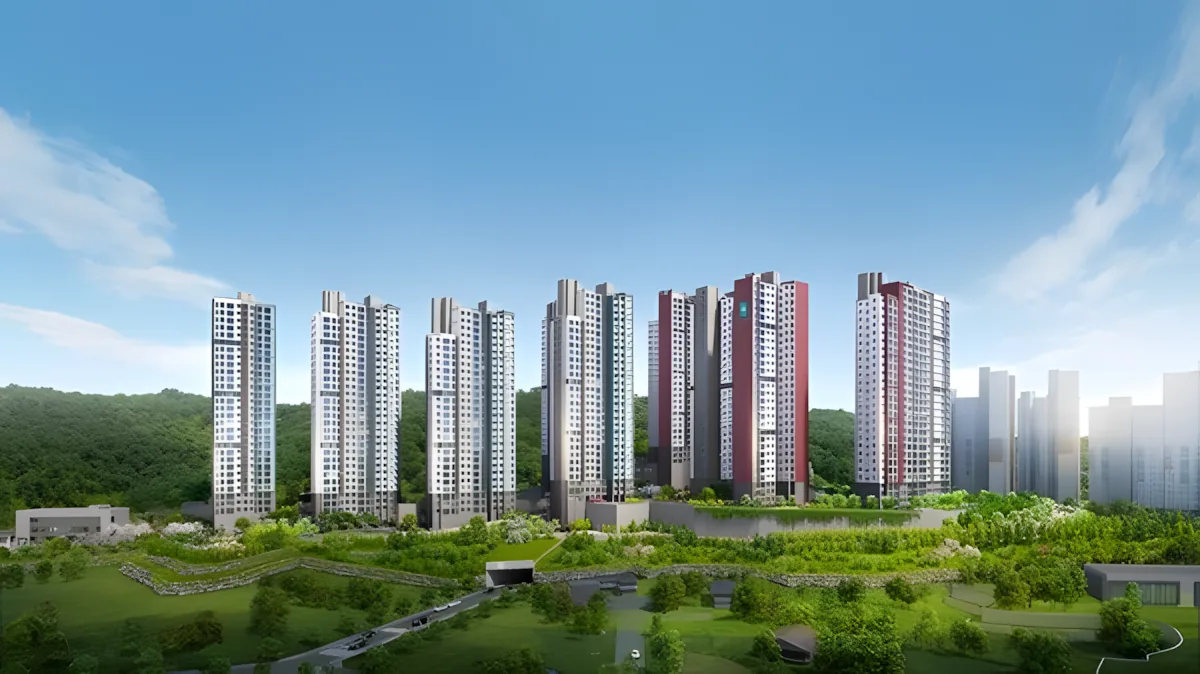 역북 서희스타힐스 프라임시티(조합원 취소분) 조감도