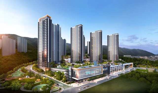 센트레빌 아스테리움 거제 조감도