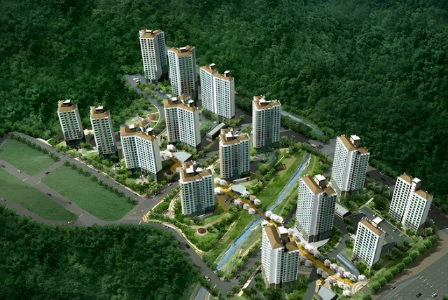 문수데시앙2단지 공가세대 일반공급 조감도