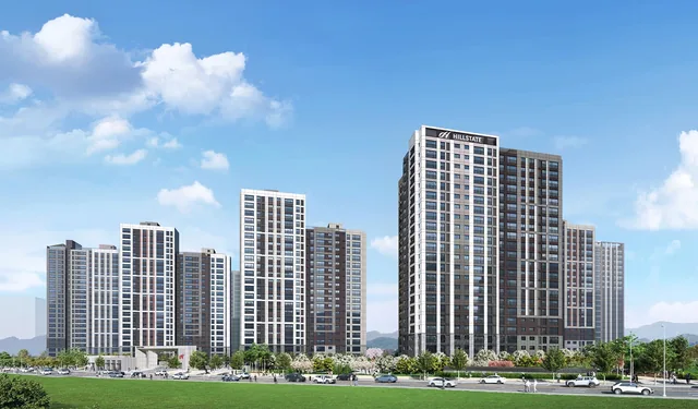 힐스테이트 고덕엘리스트 A12BL 공공분양주택 조감도