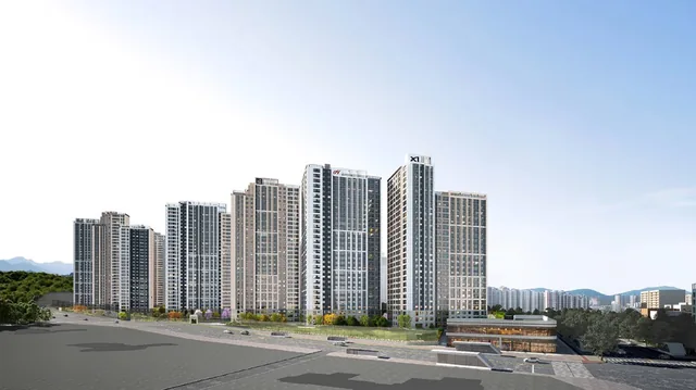 산곡역자이힐스테이트앤하늘채 조감도