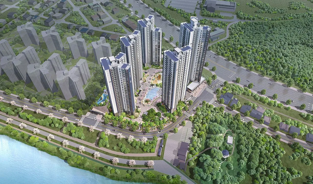 부경경마공원역 대방 디에트르 더리버(AP1BL) 조감도