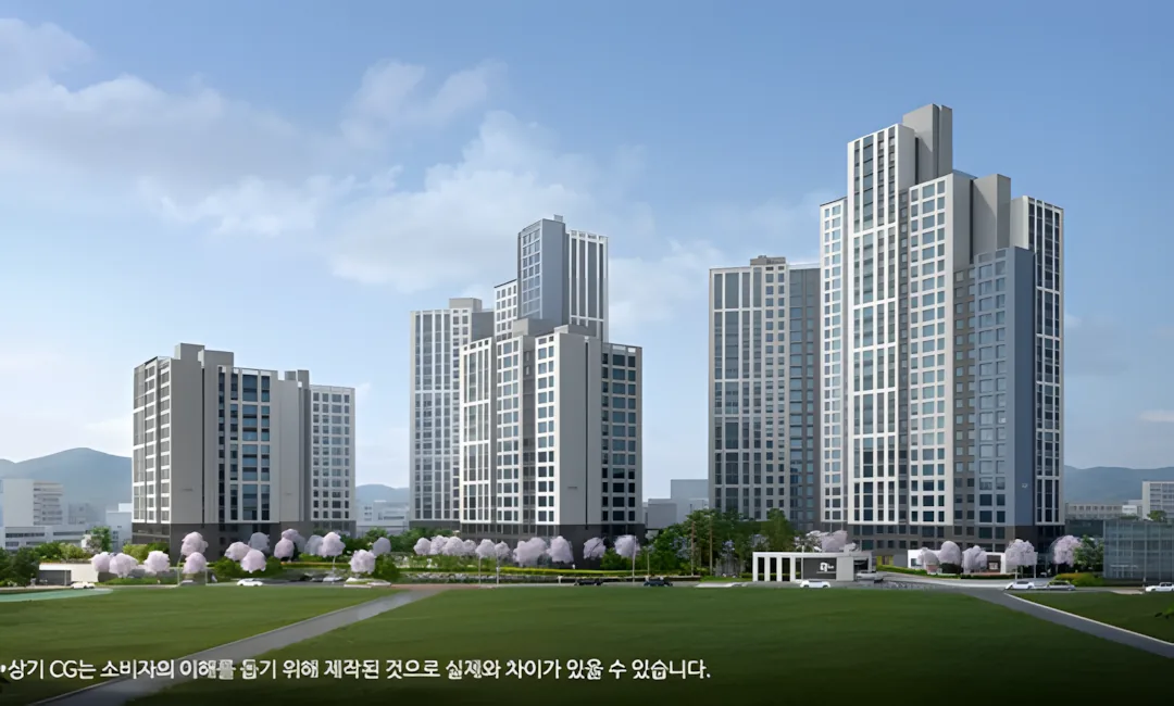 두산위브 더센트럴 수원 조감도