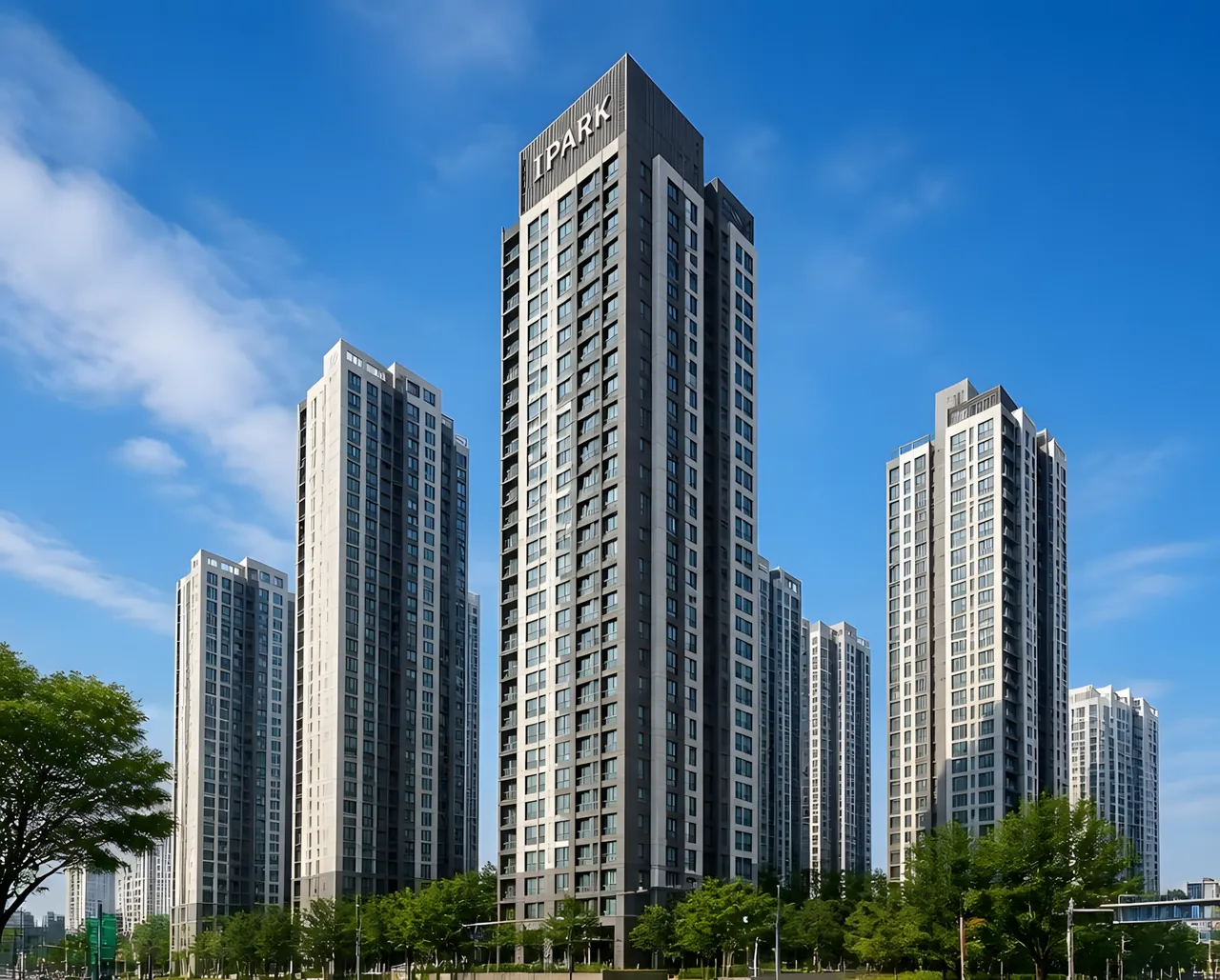 강변역 센트럴 아이파크 조감도