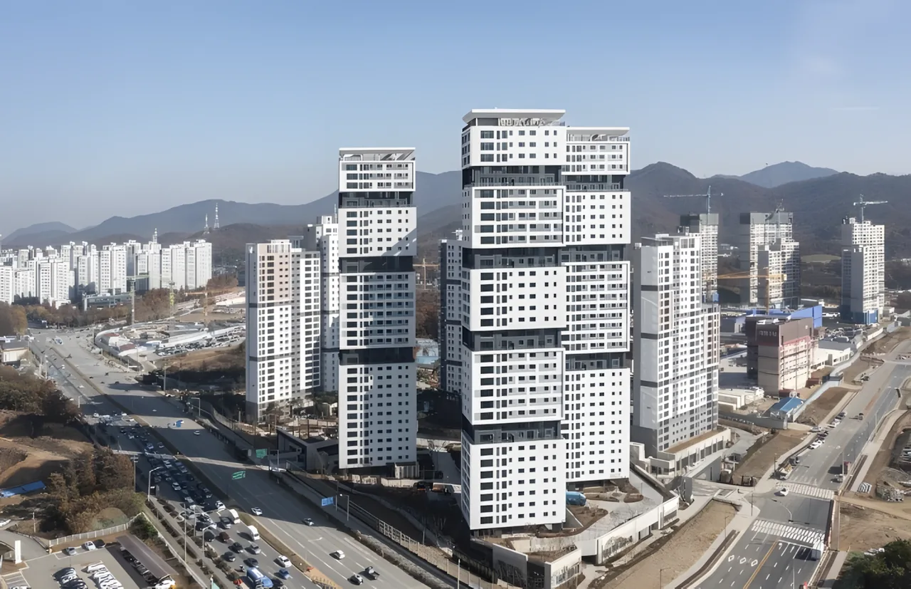 과천 푸르지오 라비엔오 조감도