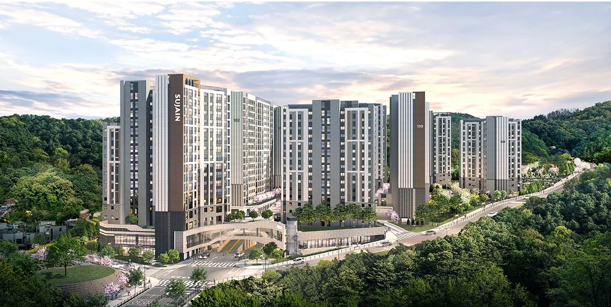 대전 문화공원 수자인(2차) 조감도