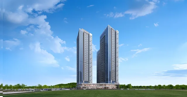 청라 피크원 푸르지오 조감도